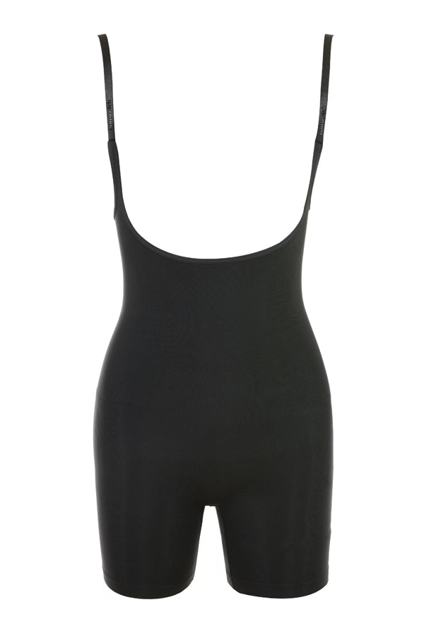 mid thigh sculpting bodysuit ink
