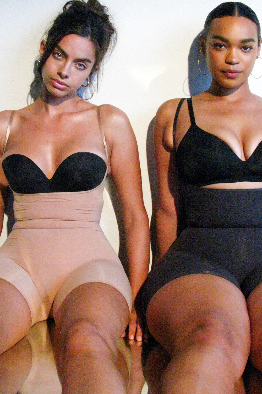 mid thigh sculpting bodysuit ink