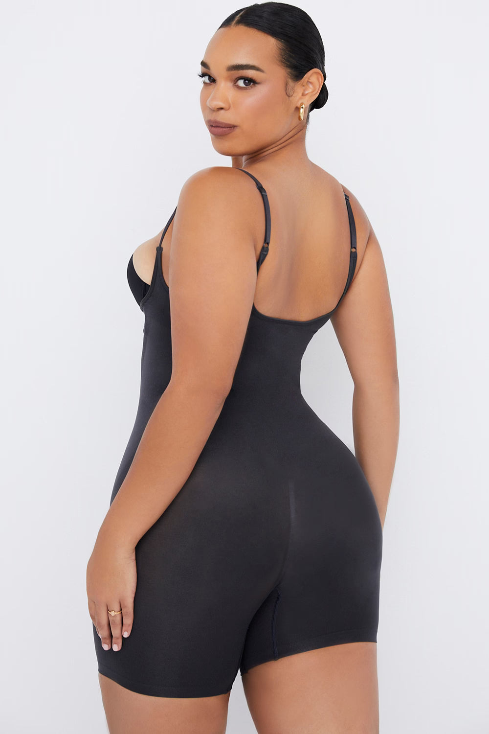 mid thigh sculpting bodysuit ink