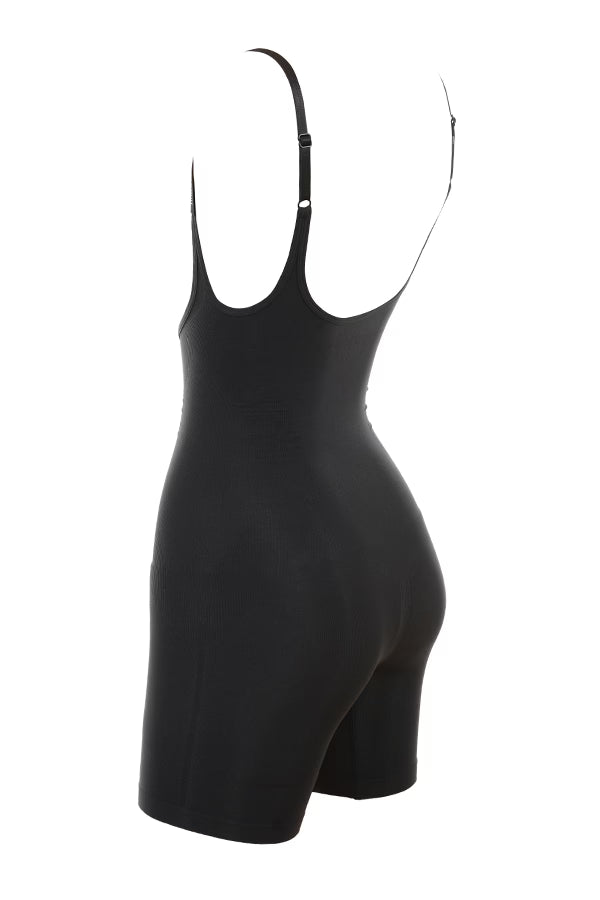 mid thigh sculpting bodysuit ink